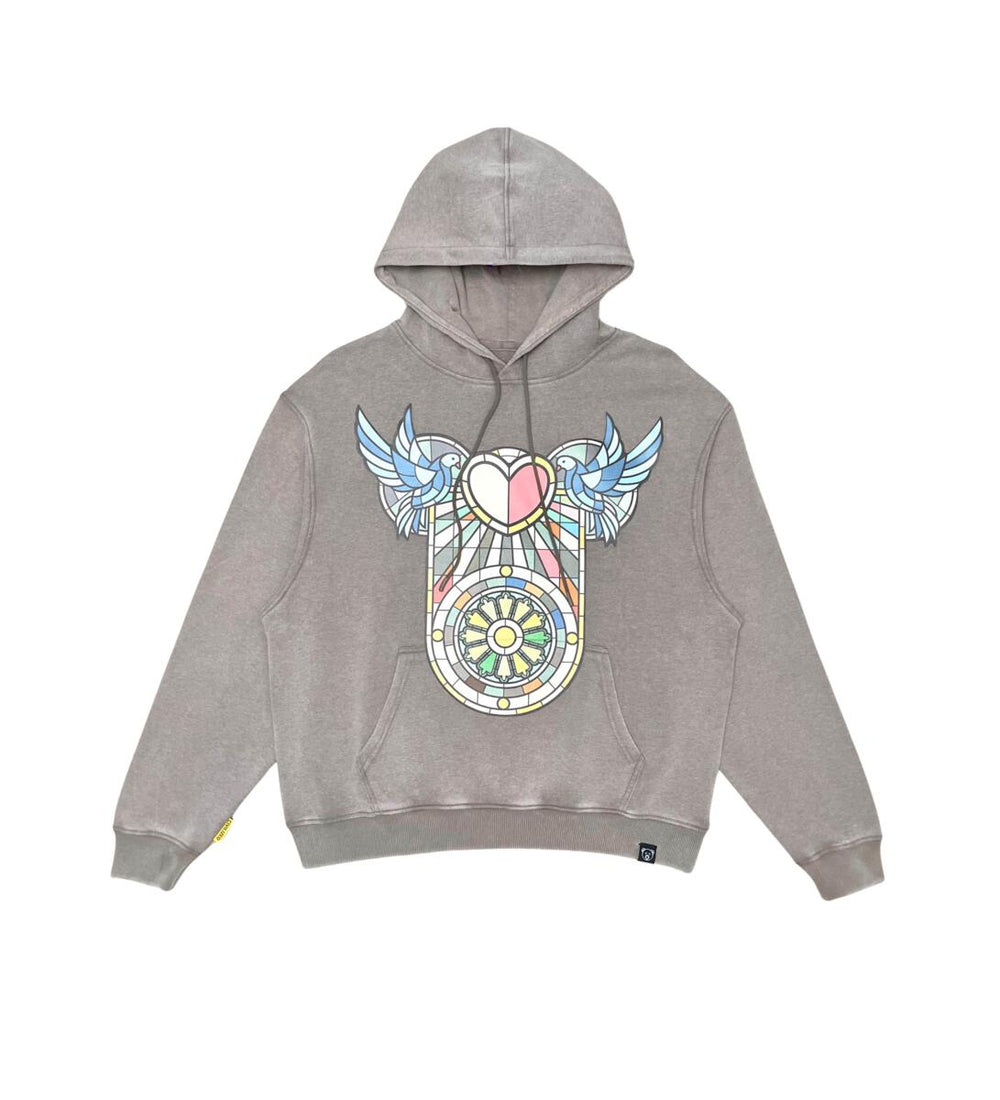 WASHED LOVE BIRD HOODIE image 0