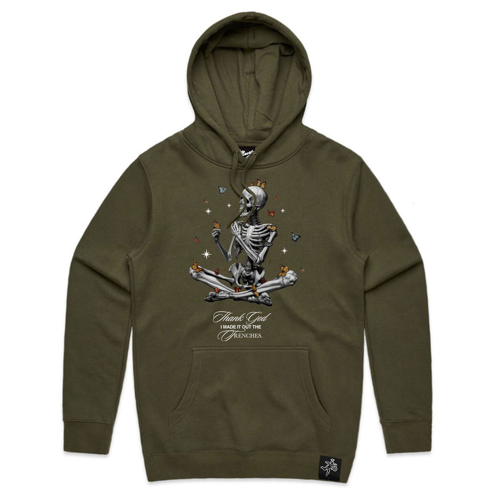 HASTA MUERTE Skeleton Out The Trenches - Hoodie image 0