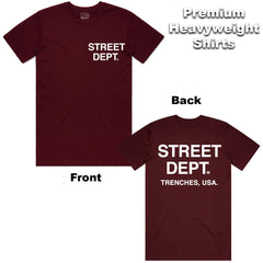 P.G. STREET DEPT (BURGUNDY) image 0