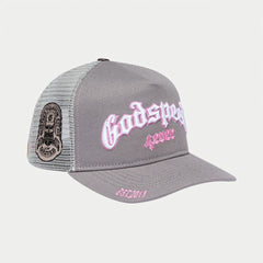 GS Forever Trucker Hat (Grey/Pink) BOOM image 1