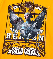 HEAVEN'S SOLIDERS HEAVY F. TERRY PULLOVER HOODIE image 1