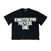 White ‘End’ Rhinestone Tee (White ‘End’ Rhinestone Tee) image 0