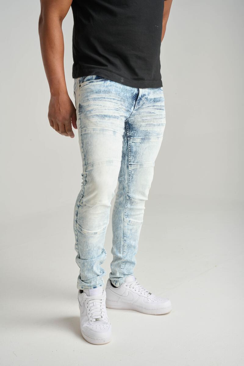 SPARK 3D CRINKLE & CUT BLEACH BLUE image 0