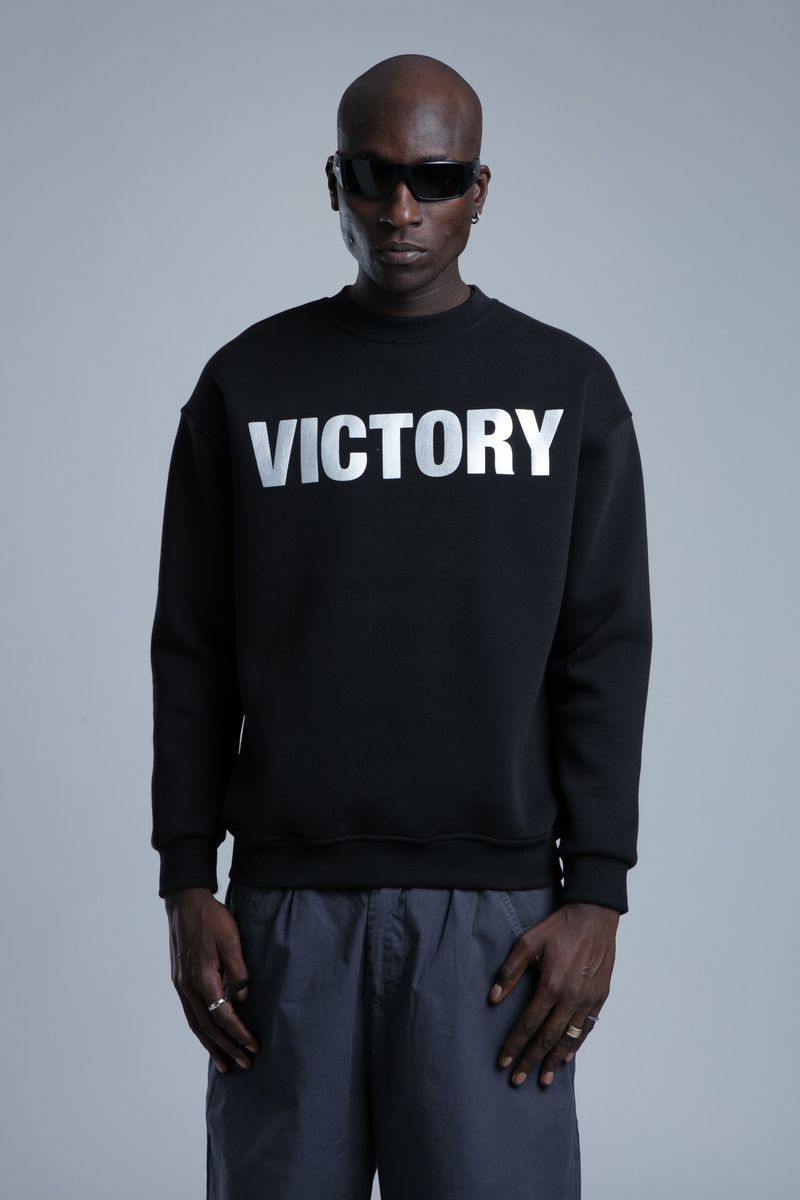 VICTORY SWEATER BLK image 0