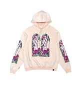 THE IRIS HOODY PINK image 0