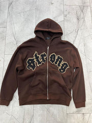 STRONG ZIP HOODIE image 0