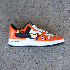 LOVE KILLS PATENT LEATHER FLAMES SHOE image 2