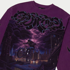 B.M.X LS T-Shirt (Grape) image 1
