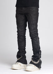 Guapi Obsidian Black Waxed Chain Denim image 1