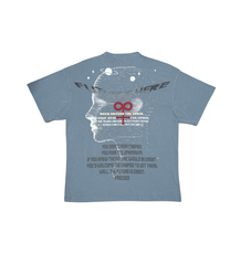 FUTURE IS HERE TEE GREY image 1
