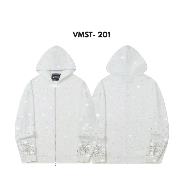 Verselli Chandelier Hoodie - White — product photo 1