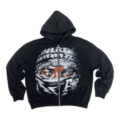Avenire Honore Zip-Up Hoodie - Black — product photo 1