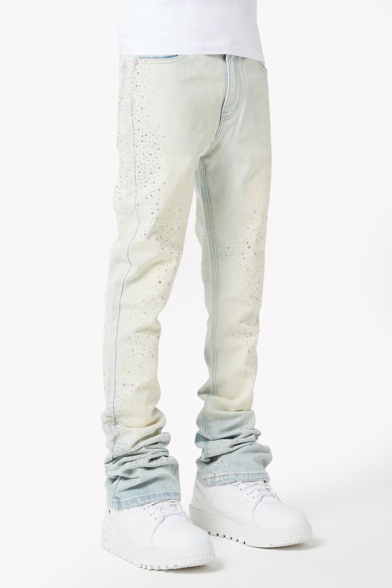 Guapi Vintage Blue Starry Sky Denim image 1
