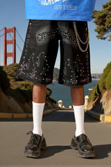 Dreams Embellished Double Waist Jorts