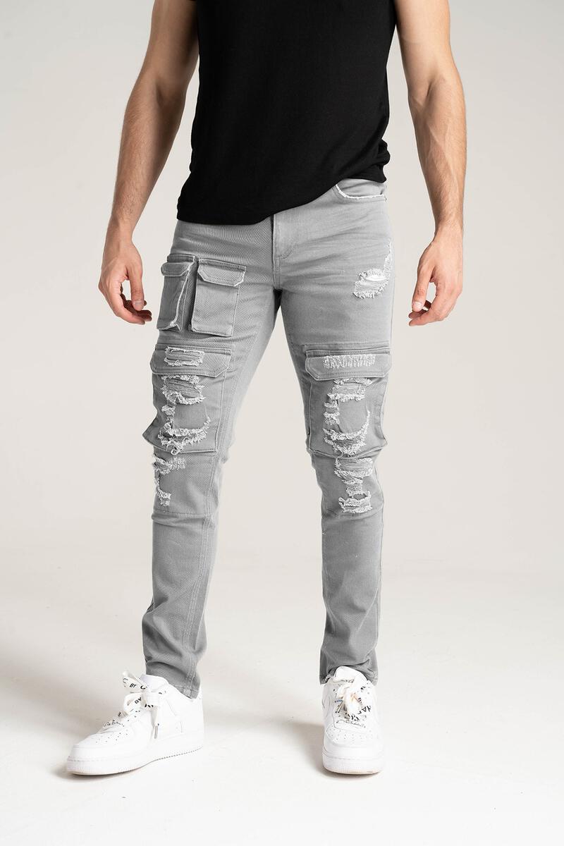 SPARK TWILL CARGO GRAY image 0