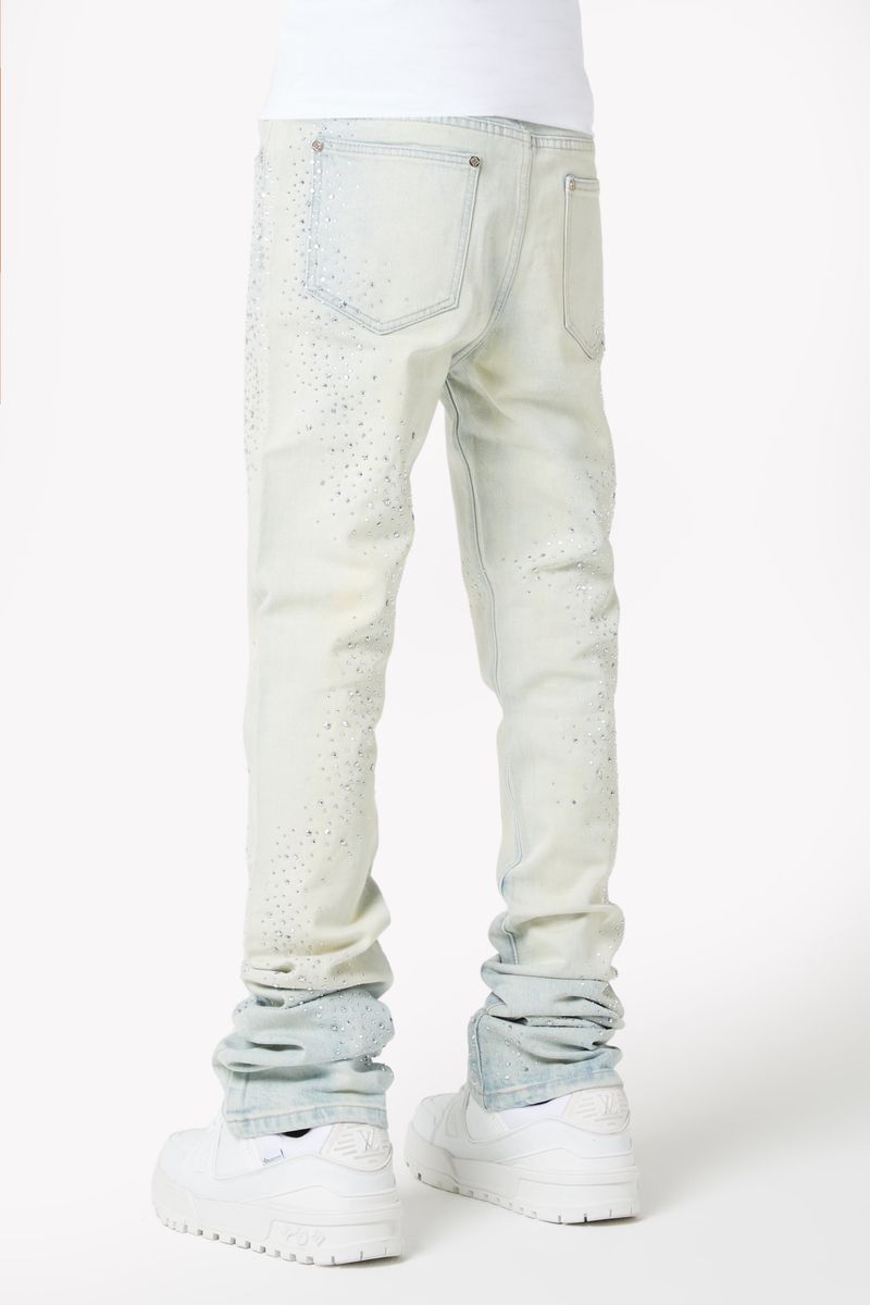 Guapi Vintage Blue Starry Sky Denim image 3