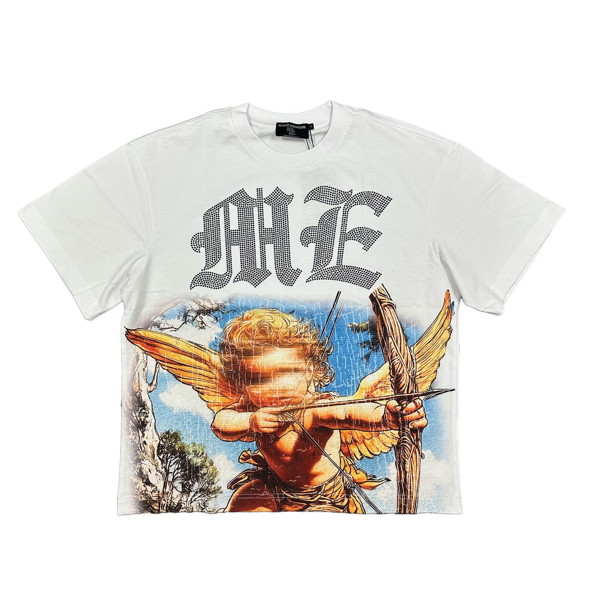 White Angel Rhinestone Tee (White Angel Rhinestone Tee) image 0