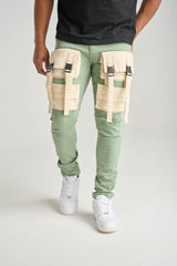 SPARK TWILL CARGO SAGE AND BONE image 0