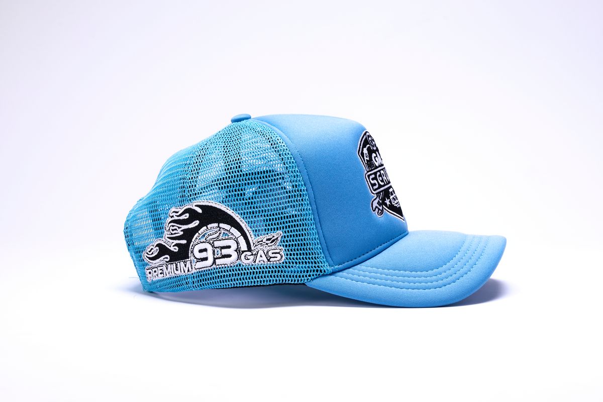 Gas Service Trucker BABY BLUE image 2