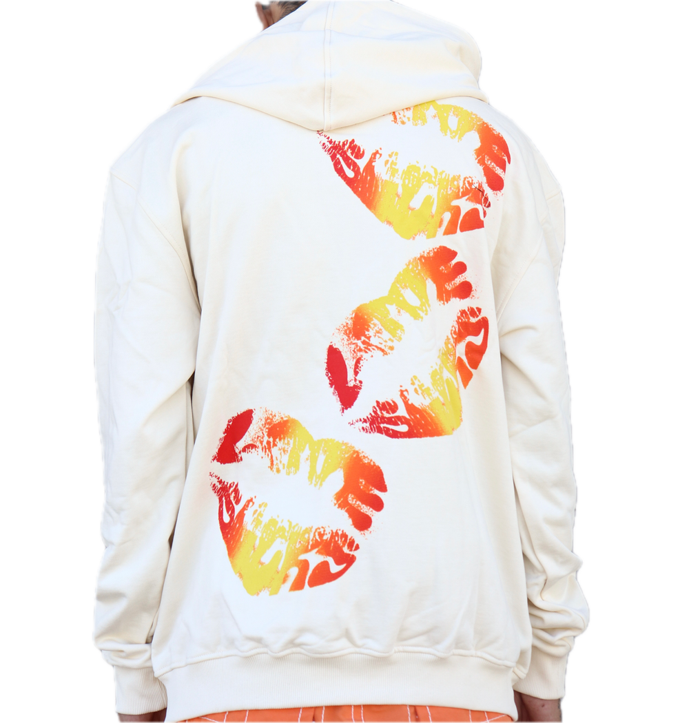 LOVE SUCKS COMIC HOODIE image 1