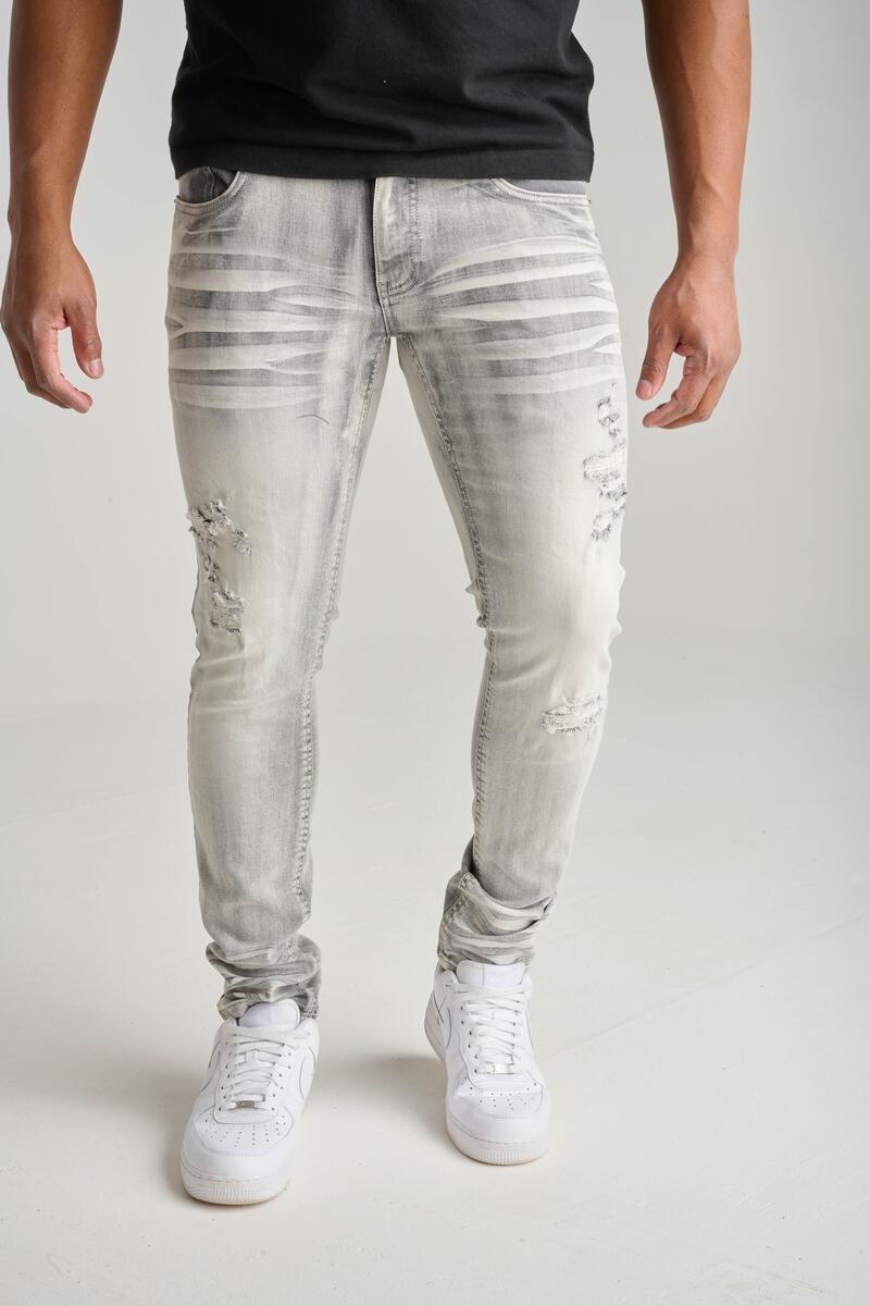 SPARK 3D CRINKLE & ABRASION JET GRAY image 0