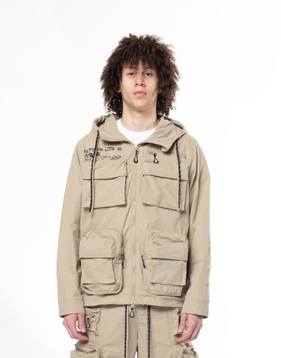 UTILITY WINDBREAKER JACKET CARGO SET image 0