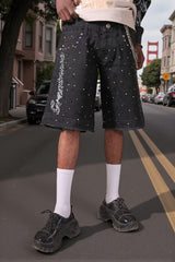 Greatness Embellished Double Waist Jorts