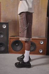2Tone Embellished Jorts