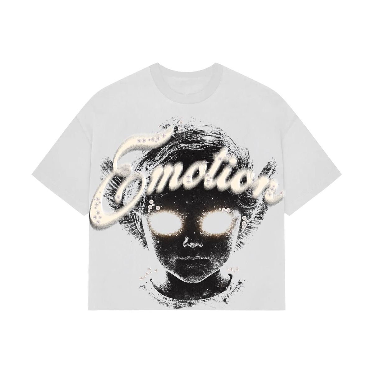 White “Pearl” Cropped Tee (White “Pearl” Cropped Tee) image 0