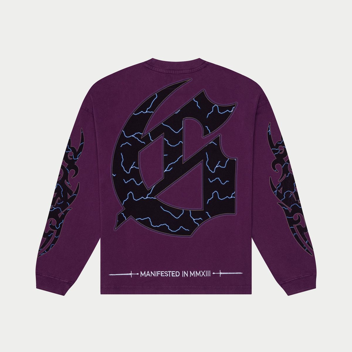 B.M.X LS T-Shirt (Grape) image 2
