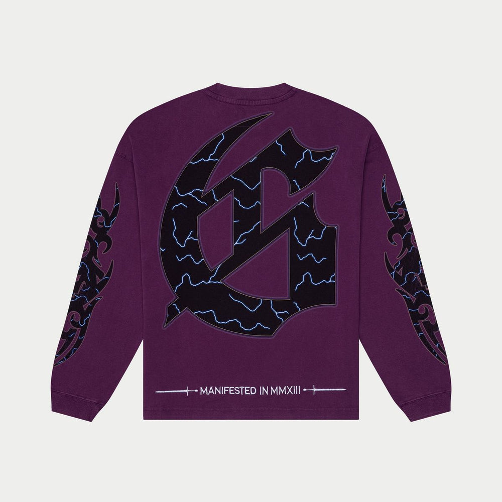 B.M.X LS T-Shirt (Grape) image 2