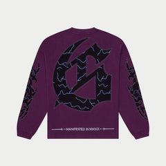 B.M.X LS T-Shirt (Grape) image 2