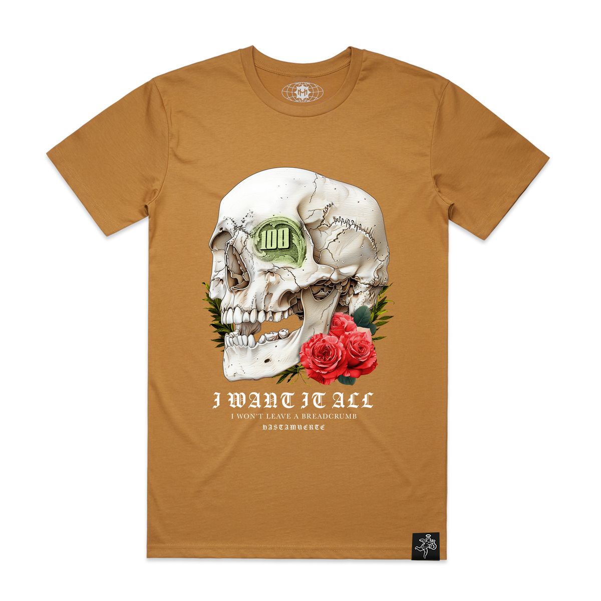HASTA MUERTE Dollar Eye Skull Tee image 0