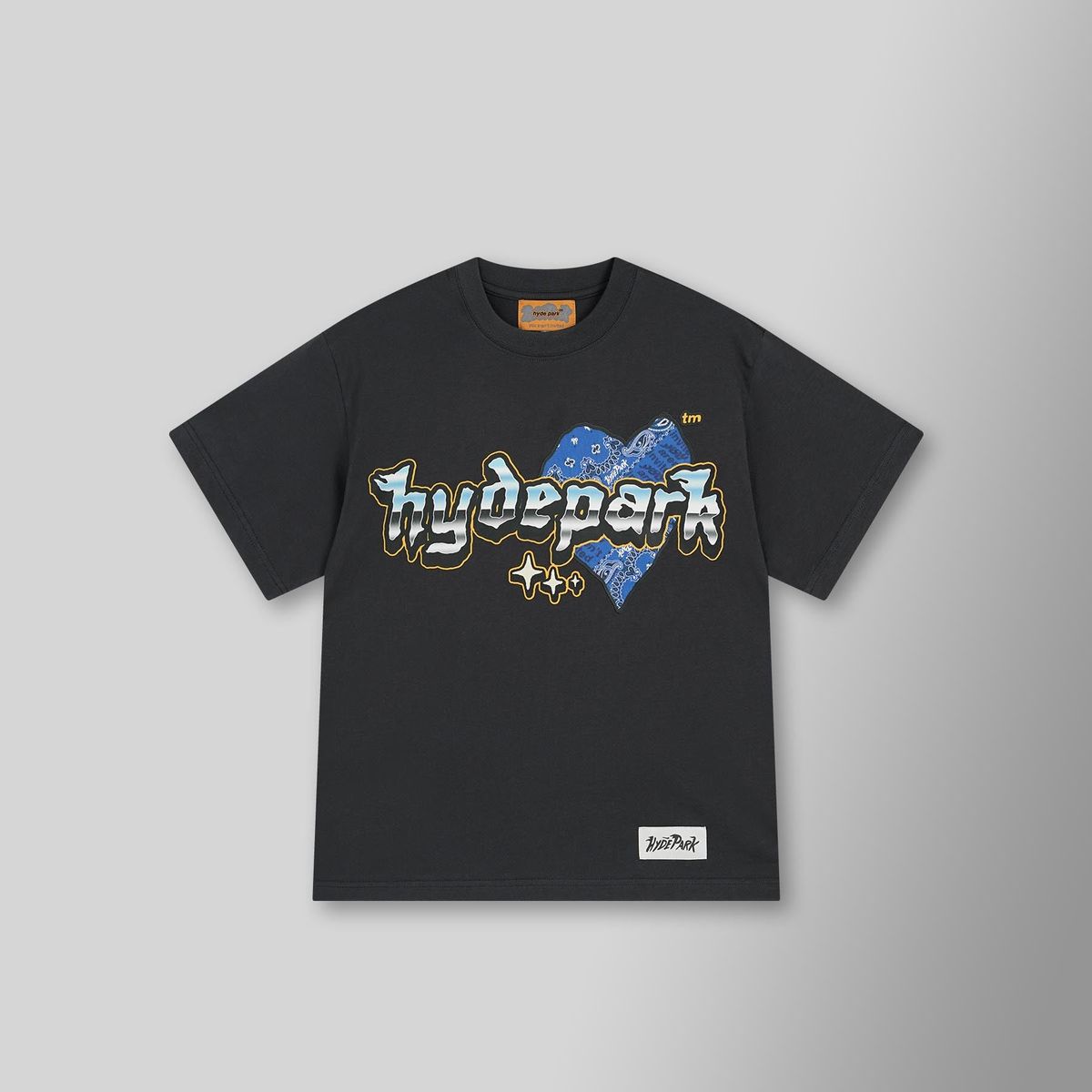 Hyde Park Slab Heart Tee - Gray image 0