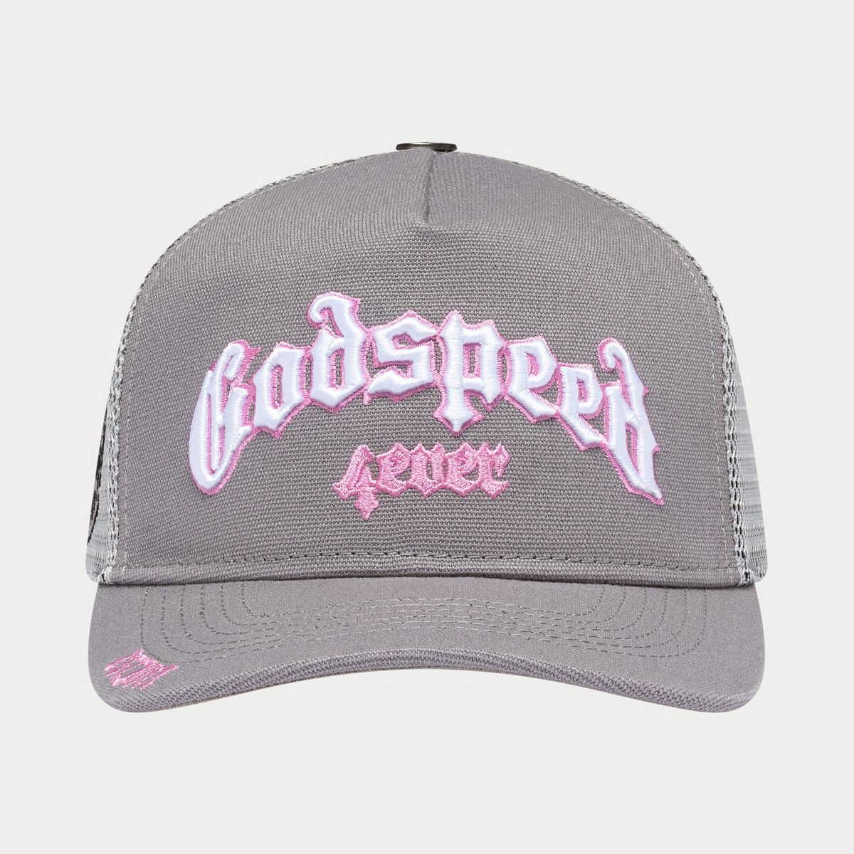 GS Forever Trucker Hat (Grey/Pink) BOOM image 0