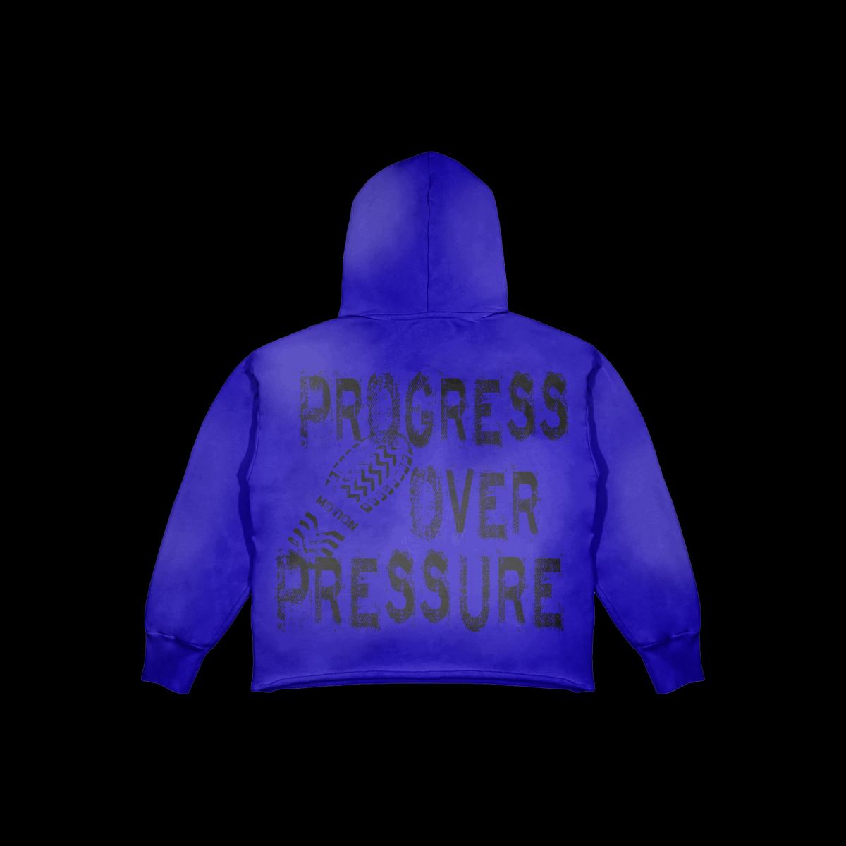 Motion studios hoodie blue image 1