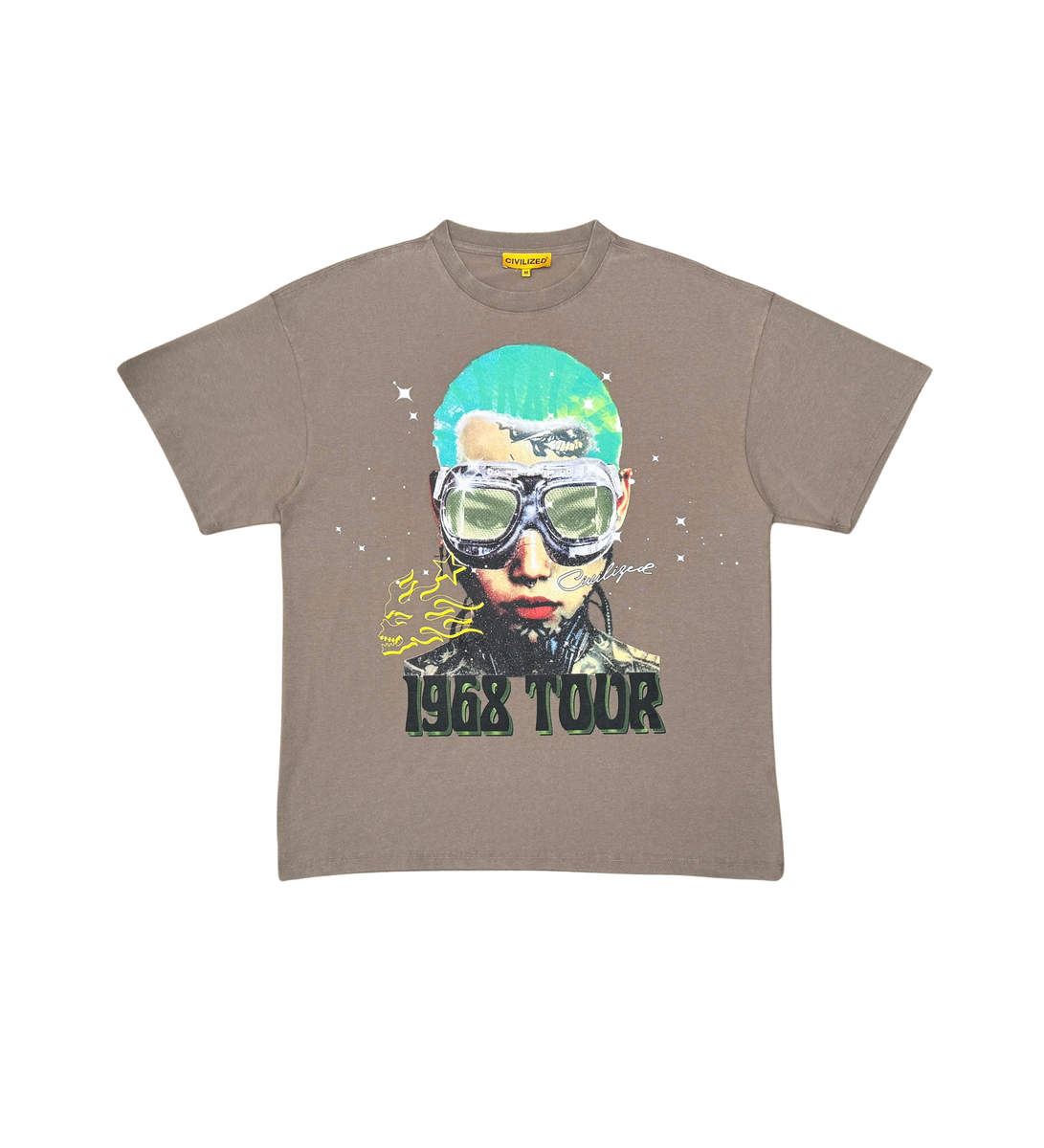 HELL RECORDS 1968 TOUR TEE image 0