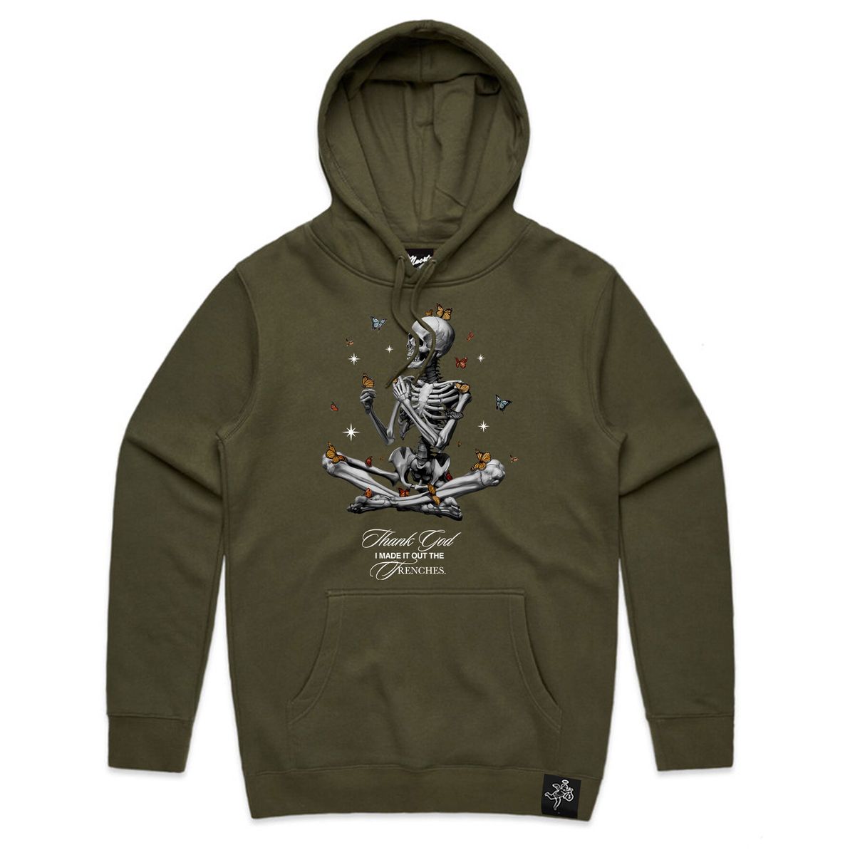 HASTA MUERTE Skeleton Out The Trenches - Hoodie image 0