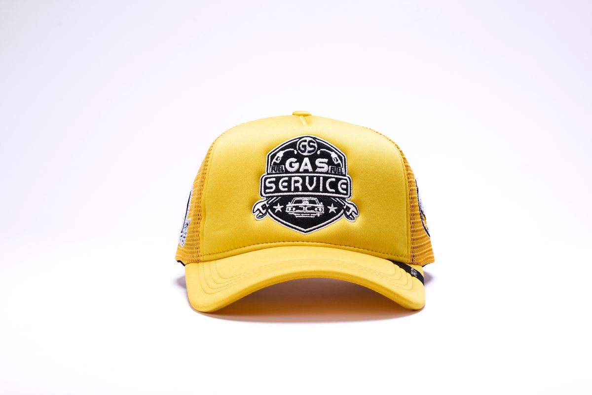 Gas Service Trucker MUSTARD image 0