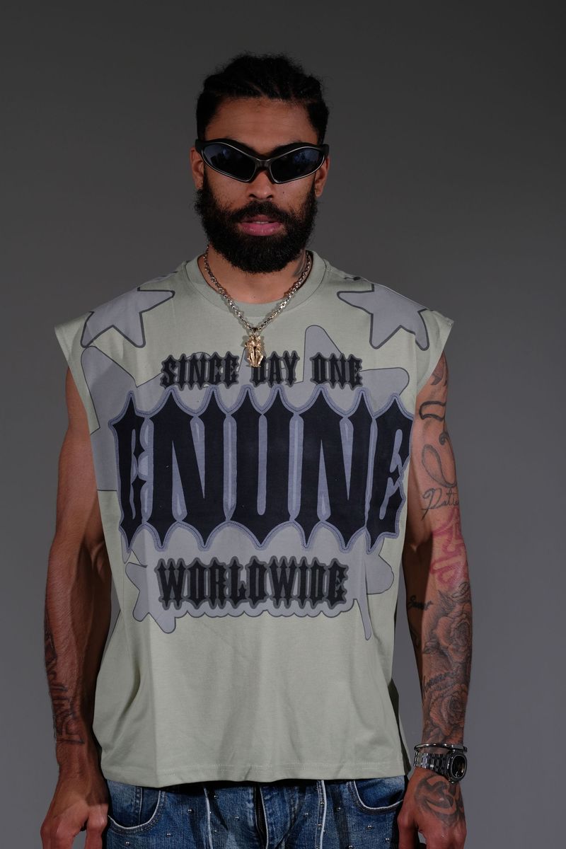 Since day one sleeveless shirt image 0