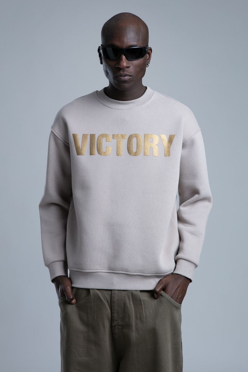 VICTORY SWEATER ECRU image 0