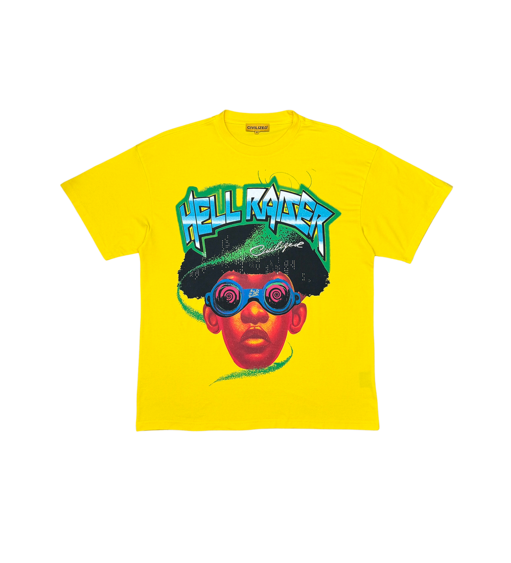 FUTURE IS HERE TEE YELLOW image 0