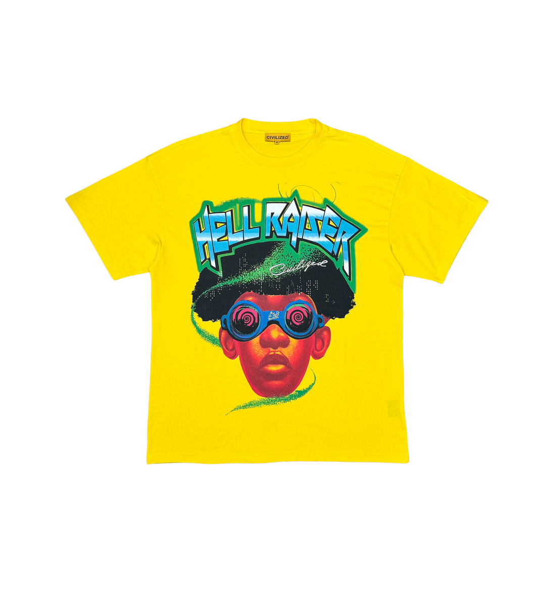 FUTURE IS HERE TEE YELLOW image 0