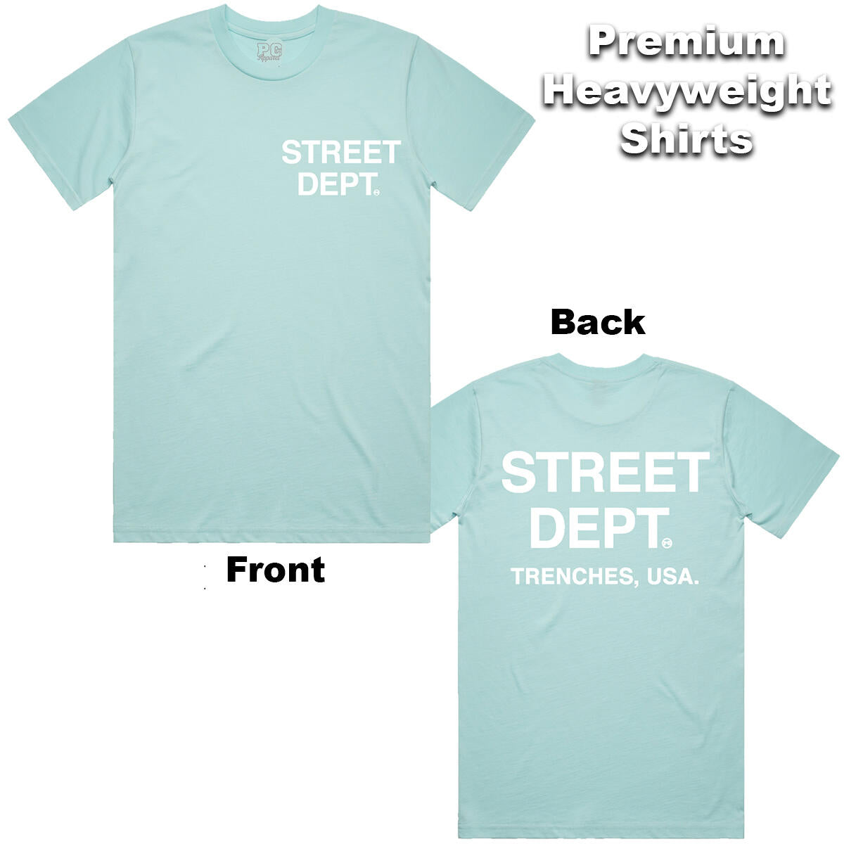 P.G. STREET DEPT (AQUA TEAL) image 0