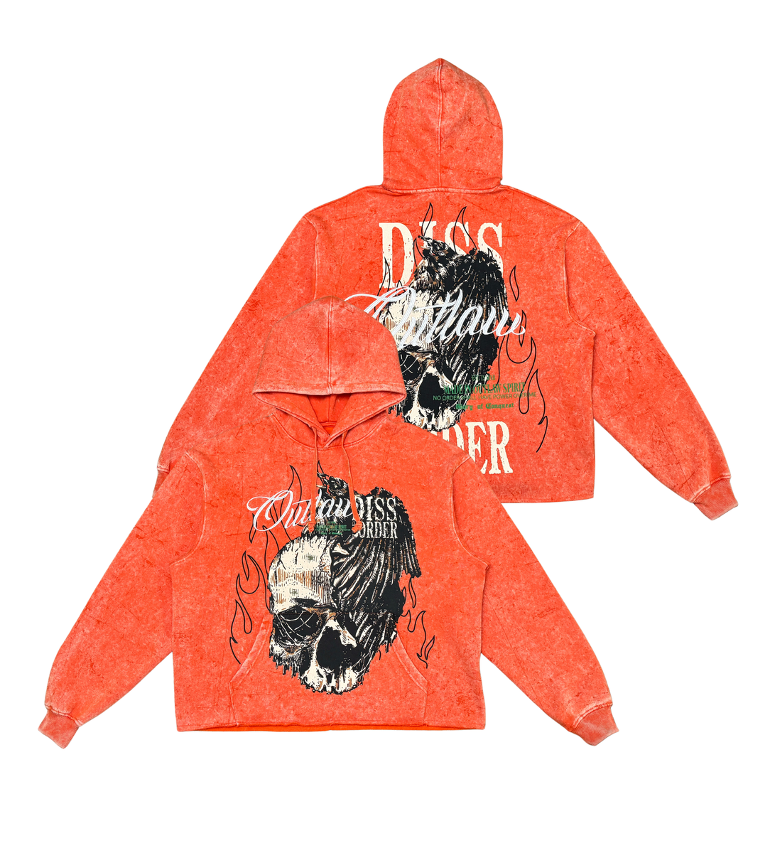 Dissorder crop Hoodie image 2