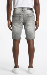 Full Rhinestone Short