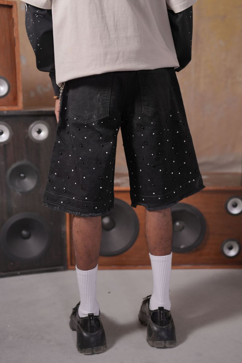 Greatness Embellished Double Waist Jorts