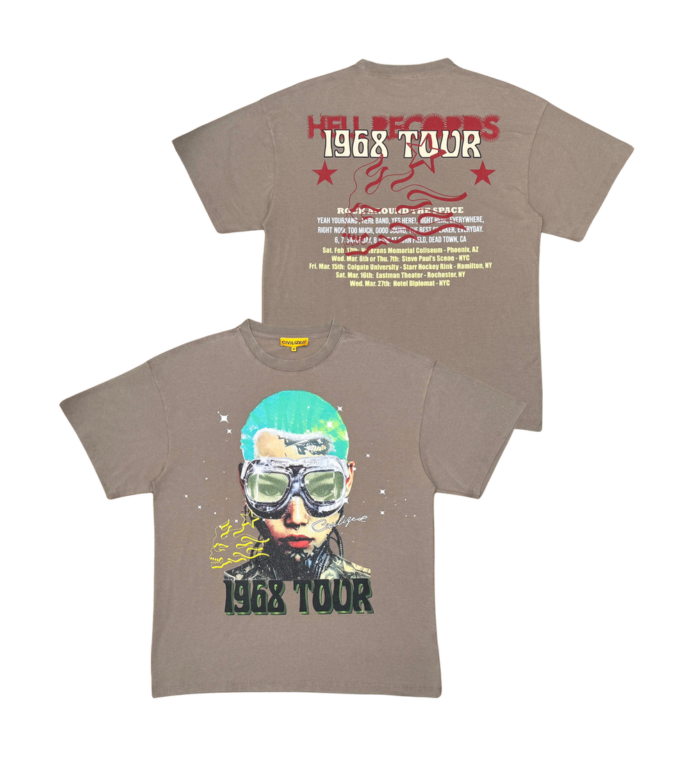 HELL RECORDS 1968 TOUR TEE image 2