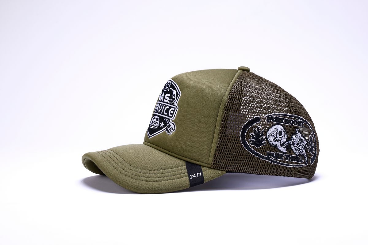 Gas Service Trucker ARMY GREEN image 1