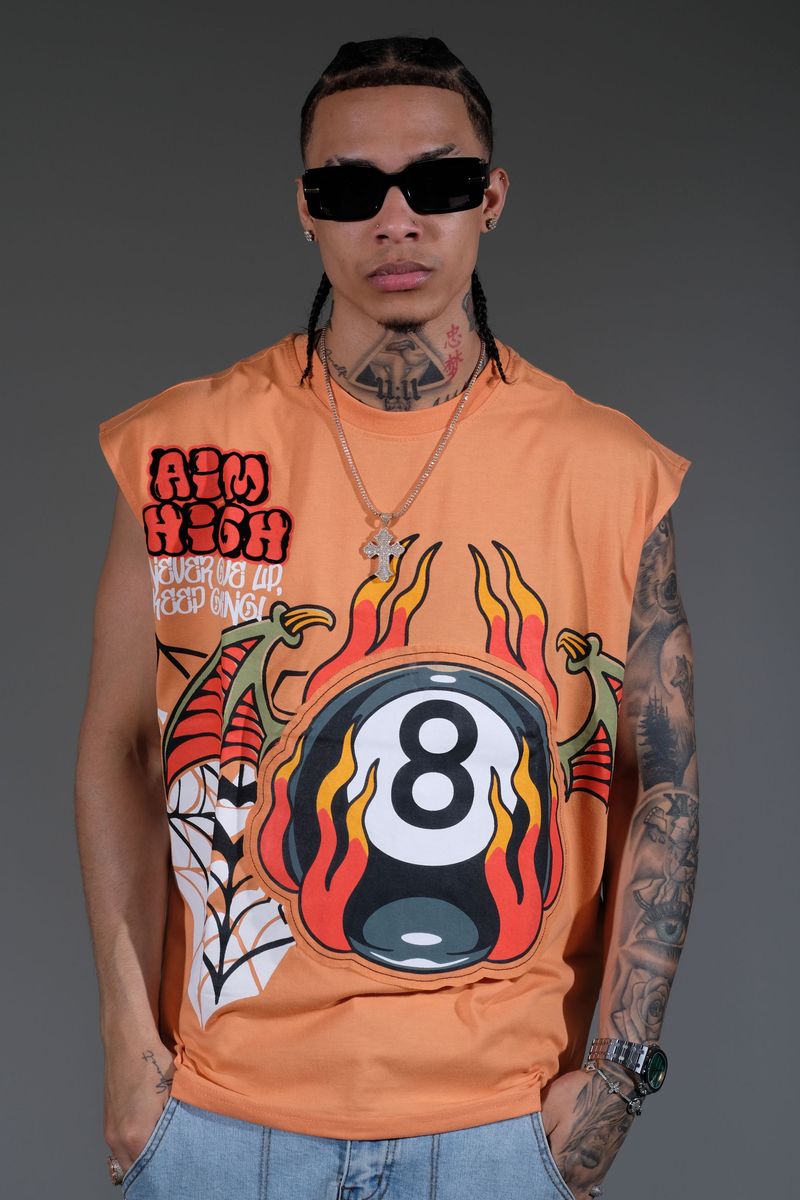 Aim high sleeveless shirt image 0